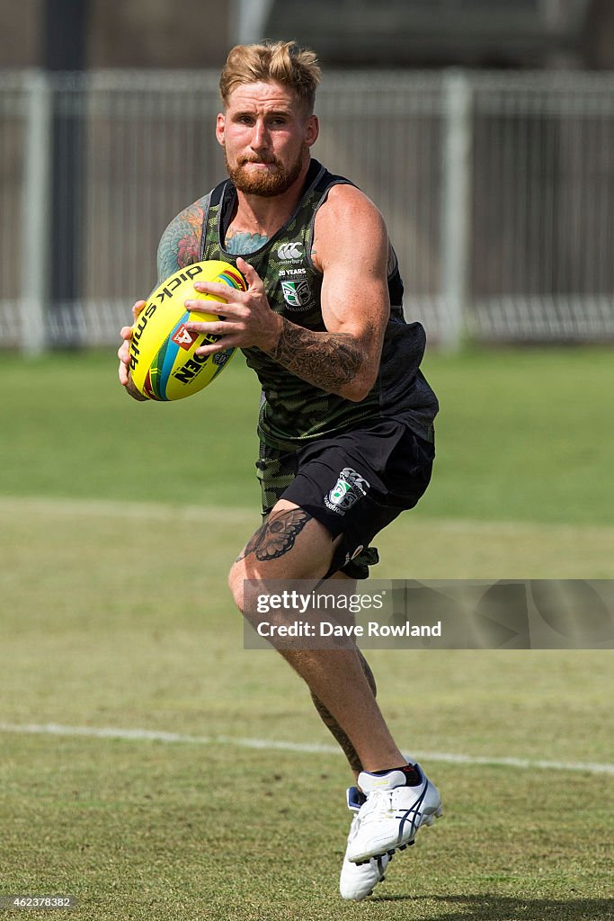 New Zealand Warriors Training Session