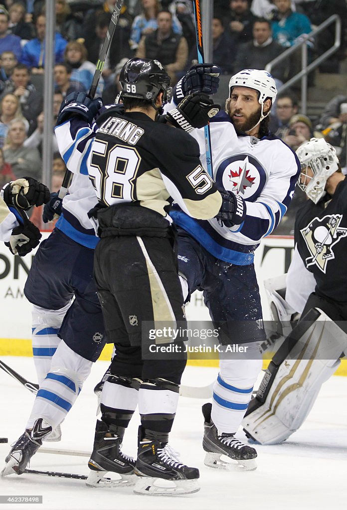 Winnipeg Jets v Pittsburgh Penguins