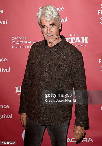 Actor Sam Elliott attends the "I'll See You In My Dreams" premiere during the 2015 Sundance Film Festival on January 27, 2015 in Park City, Utah.