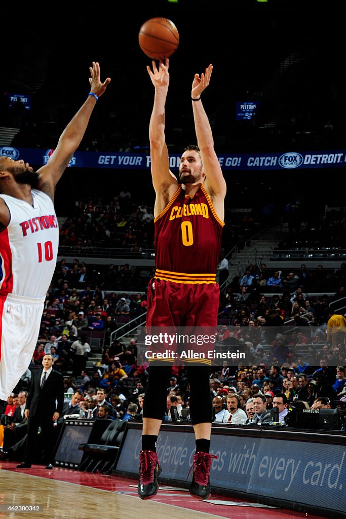 Cleveland Cavaliers v Detroit Pistons