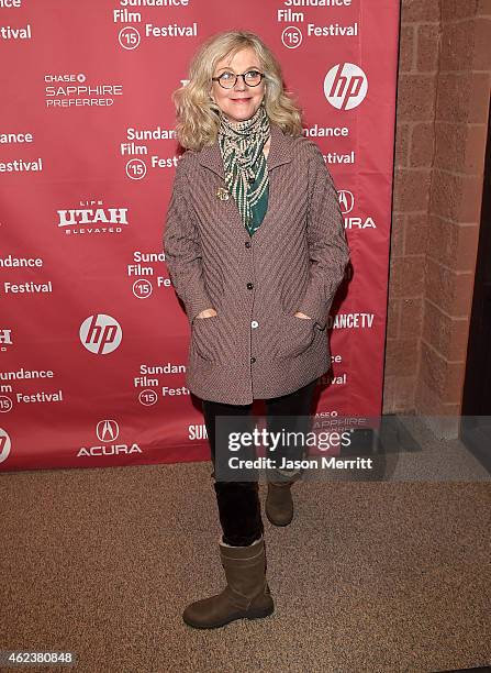 Actress Blythe Danner attends the "I'll See You In My Dreams" premiere during the 2015 Sundance Film Festival on January 27, 2015 in Park City, Utah.