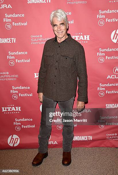 Actor Sam Elliott attends the "I'll See You In My Dreams" premiere during the 2015 Sundance Film Festival on January 27, 2015 in Park City, Utah.