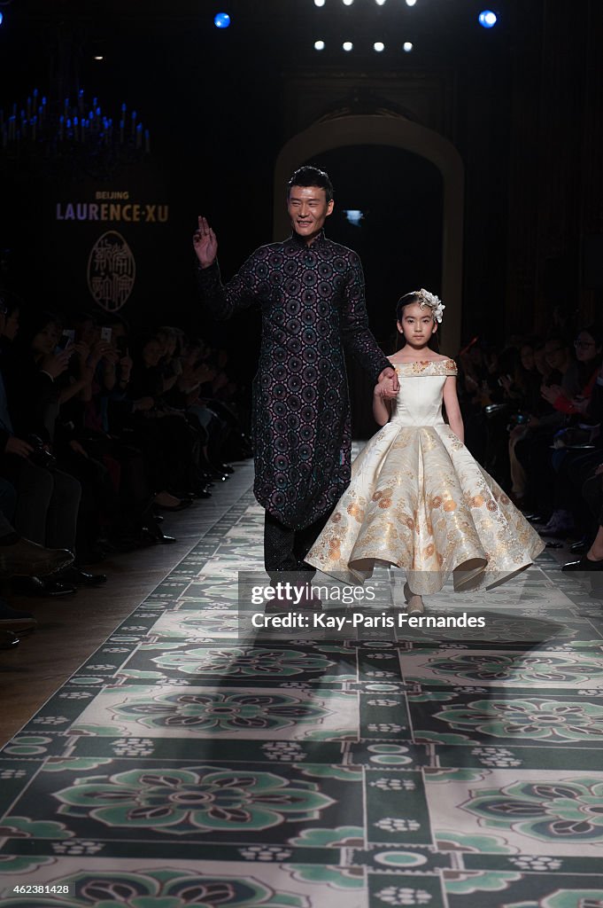 Laurence Xu : Runway - Paris Fashion Week - Haute Couture S/S 2015
