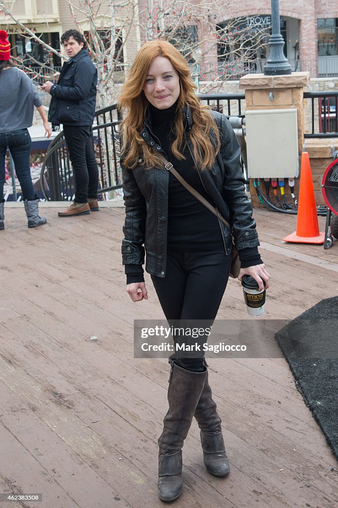 Celebrity Sightings In Utah - January 27, 2015