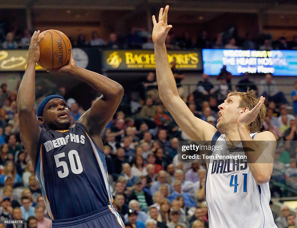 Memphis Grizzlies v Dallas Mavericks