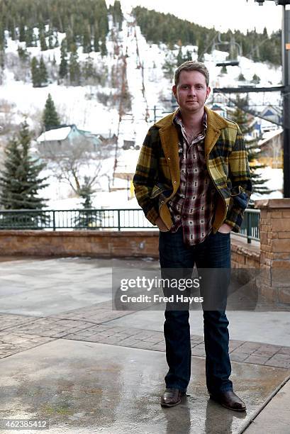 Musician John Fullbright poses at Sundance ASCAP Music Cafe during the 2015 Sundance Film Festival on January 27, 2015 in Park City, Utah.