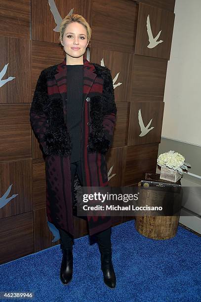 Dianna Agron attends the "Zipper" cast party at GREY GOOSE Blue Door during Sundance on January 27, 2015 in Park City, Utah.