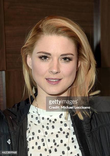 Alexandra Breckenridge attends the "Zipper" cast party at GREY GOOSE Blue Door during Sundance on January 27, 2015 in Park City, Utah.