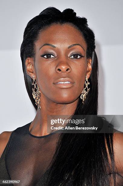 DeeDee Trotter attends the NBC/Universal's 71st Annual Golden Globes After Party at The Beverly Hilton Hotel on January 12, 2014 in Beverly Hills,...