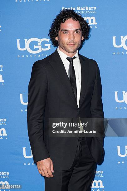 Actor Reece Ritchie attends the Opening Night of the 30th Santa Barbara International Film Festival featuring "Desert Dancer" at the Arlington...