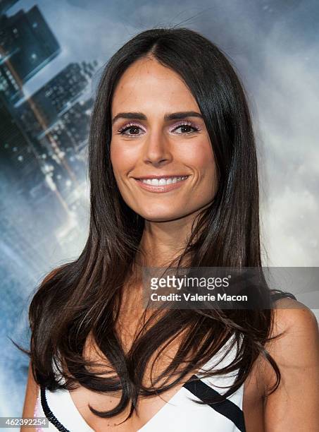 Actress Jordana Brewster arrives at the Premiere Of Paramount Pictures' "Project Almanac" at TCL Chinese Theatre on January 27, 2015 in Hollywood,...