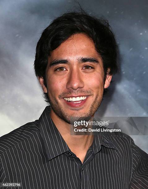 Vine and YouTube personality Zach King attends the premiere of Paramount Pictures' "Project Almanac" at the TCL Chinese Theatre on January 27, 2015...