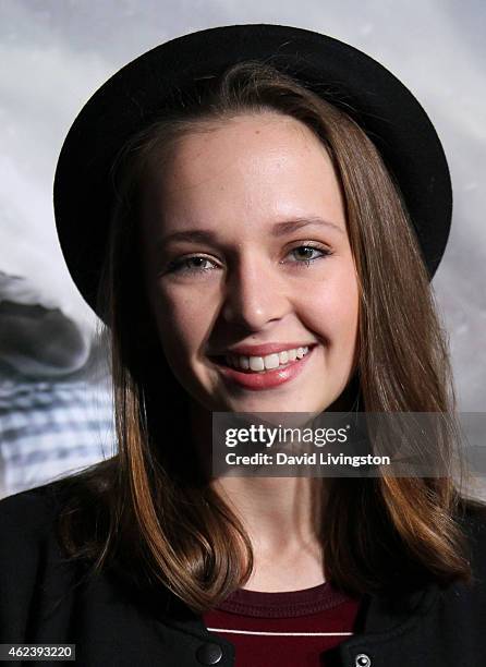 Vine and YouTube personality/actress Alexis G. Zall attends the premiere of Paramount Pictures' "Project Almanac" at the TCL Chinese Theatre on...