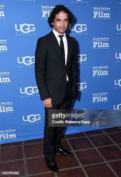 Actor Reece Ritchie attends the 30th Santa Barbara International Film Festival, Opening Night presentation of "Desert Dancer" on January 27, 2015 in...