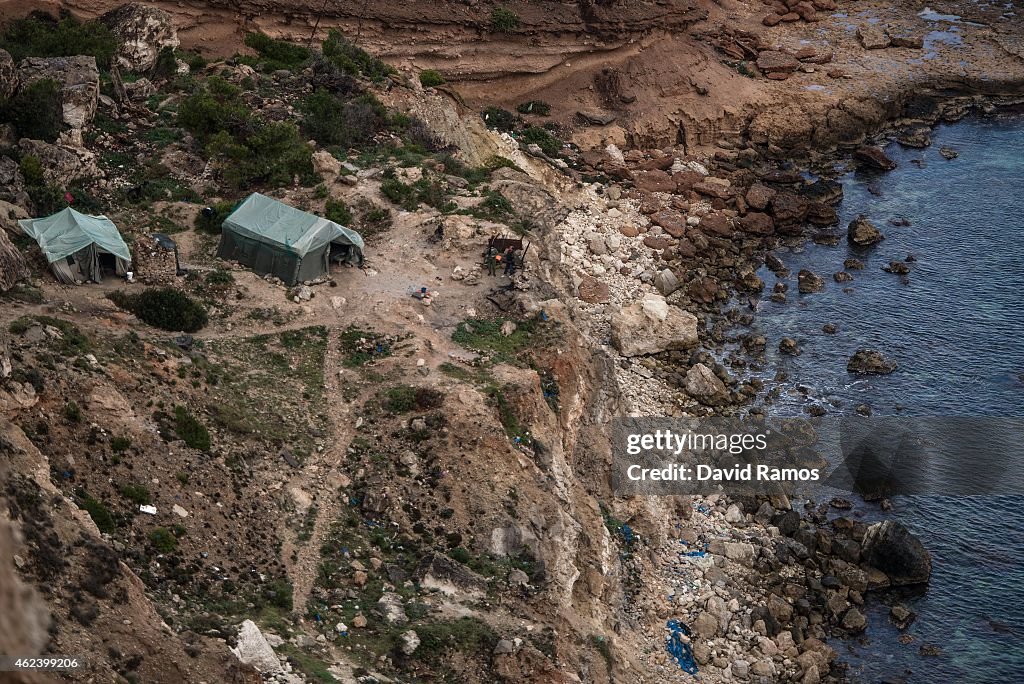 Number Of Syrian Refugees Rises At The Spanish Border Of Melilla