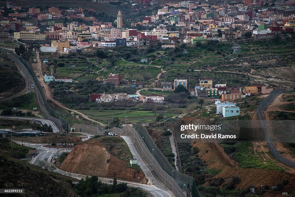 Number Of Syrian Refugees Rises At The Spanish Border Of Melilla