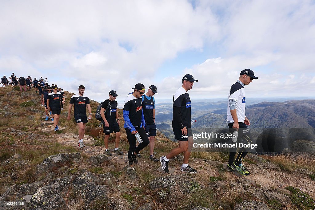 Carlton Blues Pre-Season Training