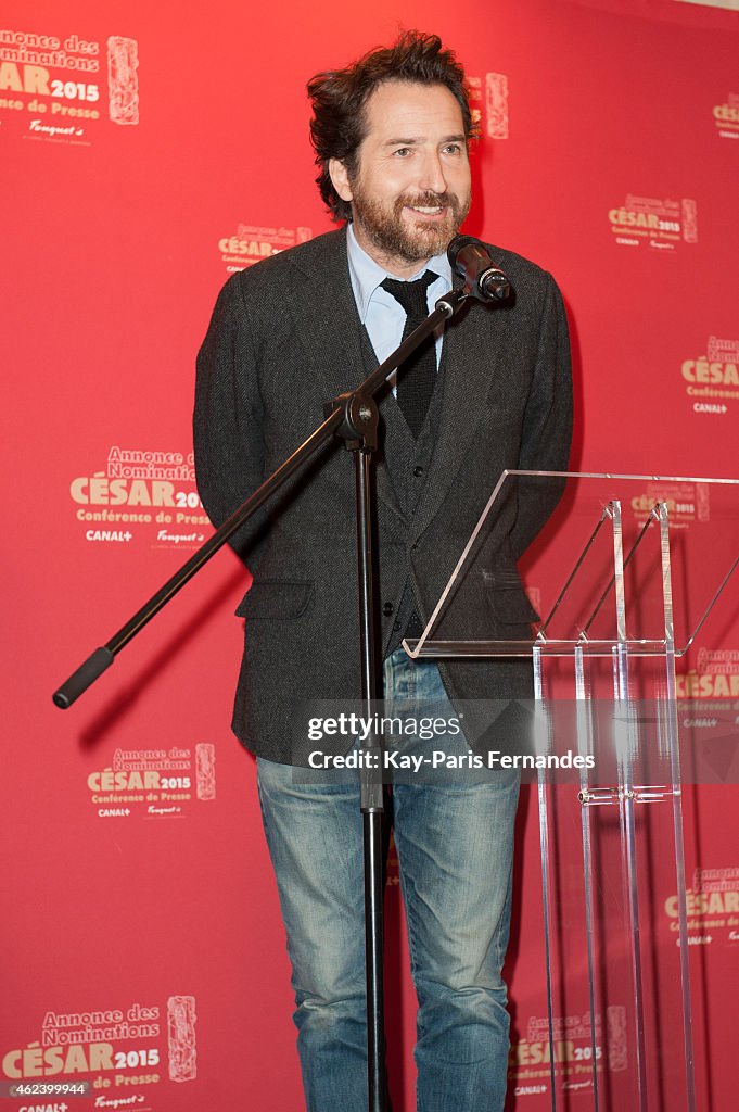 Cesar 2015 - Nominee Anouncement At Le Fouquet's