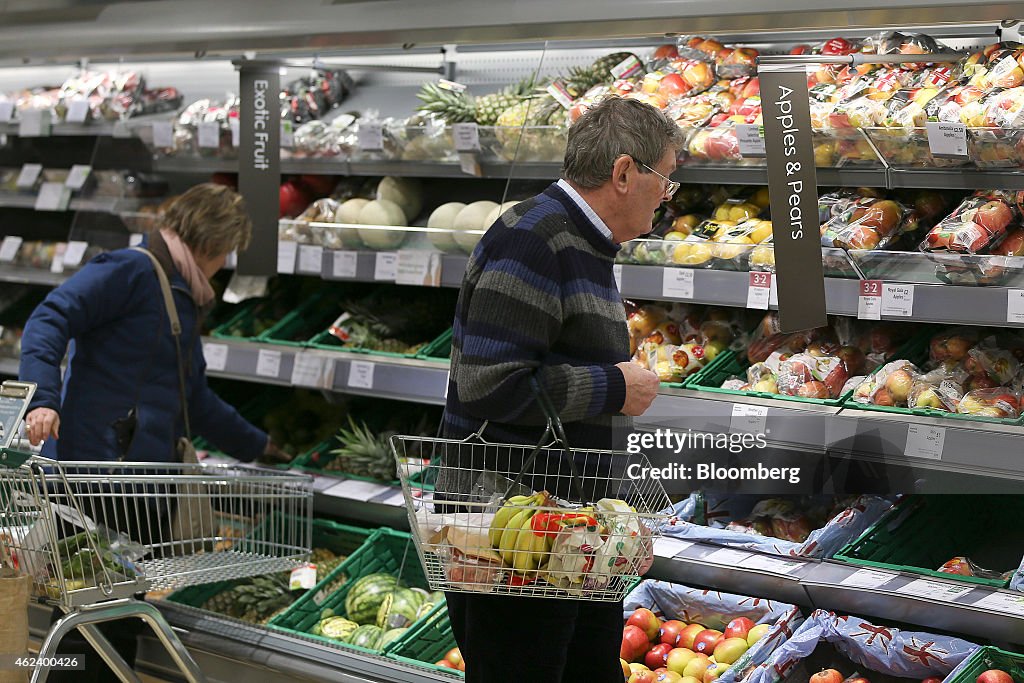 Retail Inside a Waitrose Ltd. Supermarket As U.K. Economy Grows