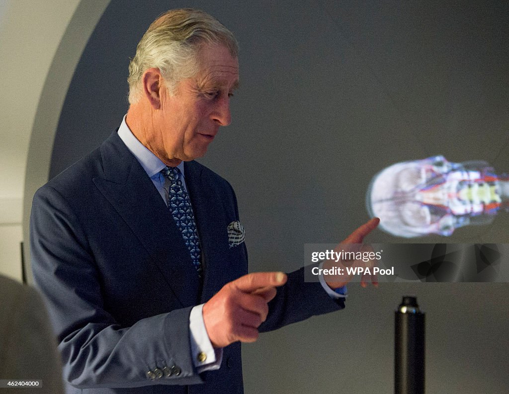 The Prince Of Wales Visits St Mary's Hospital