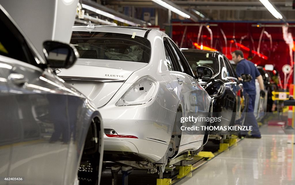 GERMANY-AUTO-PRODUCTION-DAIMLER-MERCEDES