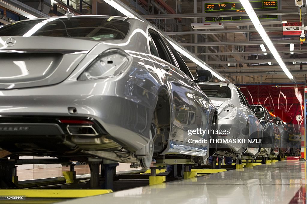 GERMANY-AUTO-PRODUCTION-DAIMLER-MERCEDES