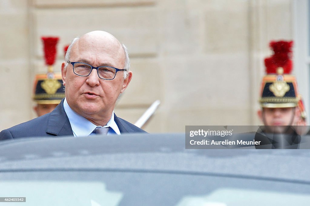 Conseil Des Ministres At Elysee Palace