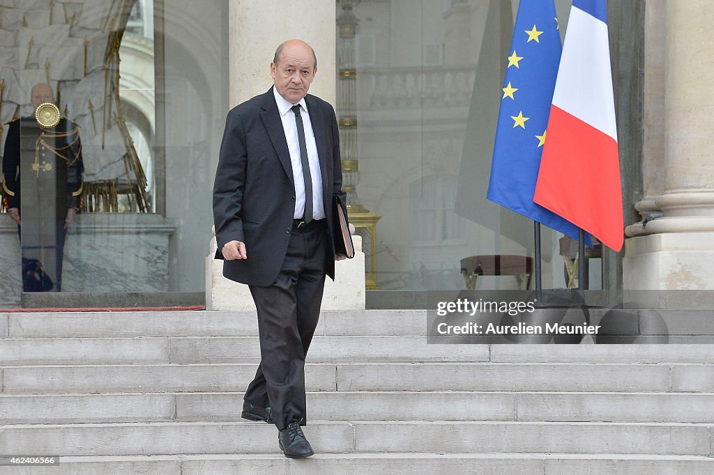 Conseil Des Ministres At Elysee Palace