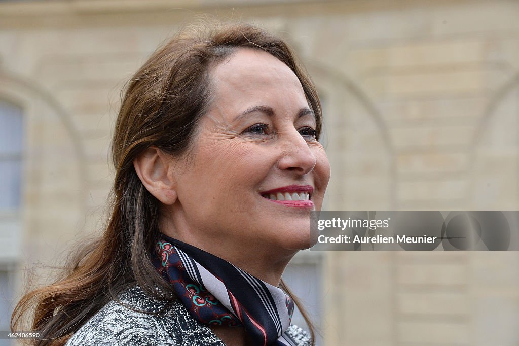 Conseil Des Ministres At Elysee Palace