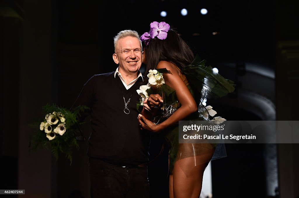 Jean Paul Gaultier : Runway - Paris Fashion Week - Haute Couture S/S 2015