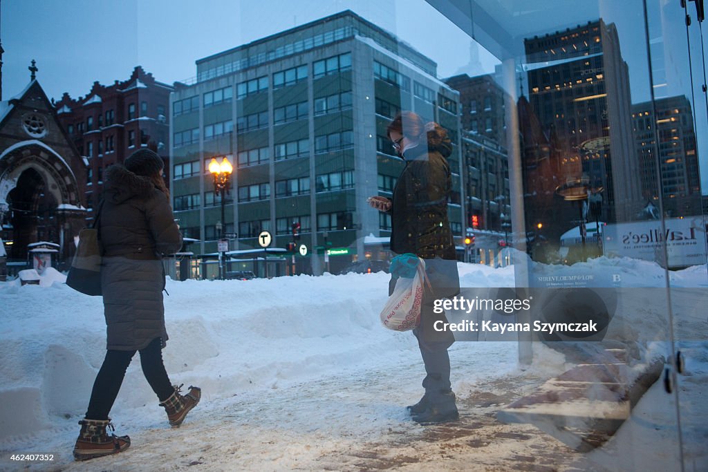 Boston Digs Out After Major Winter Storm