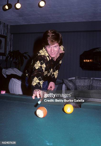 Actor Eric Scott poses for an exclusive photo session on January 20, 1982 at Karey-Louis and Eric Scott's condo in Studio City, California.