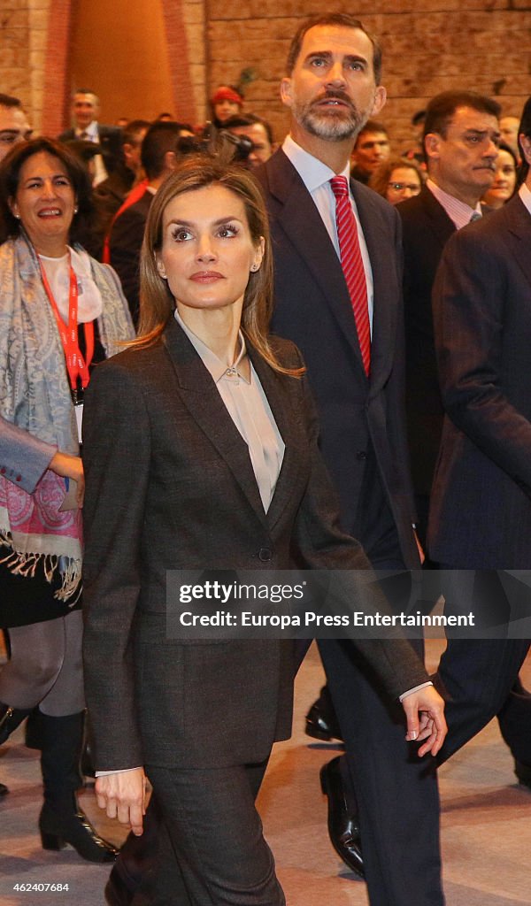 Spanish Royals Attend FITUR Tourism Fair 2015