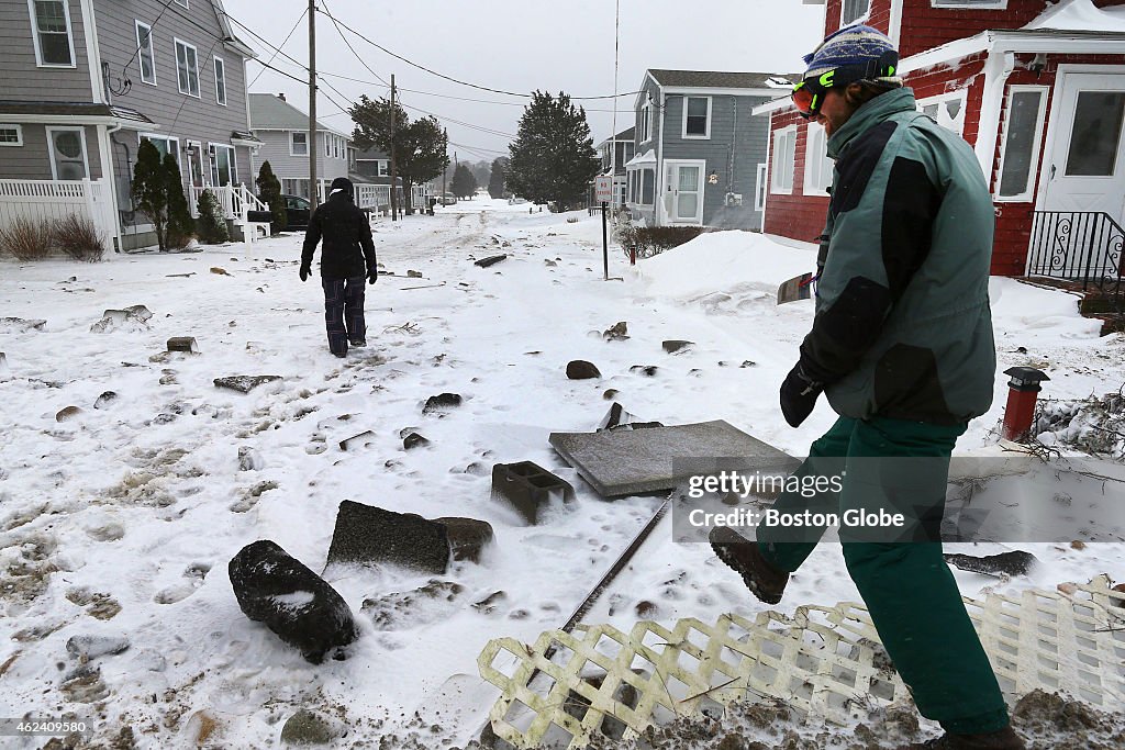 Blizzard Hits New England