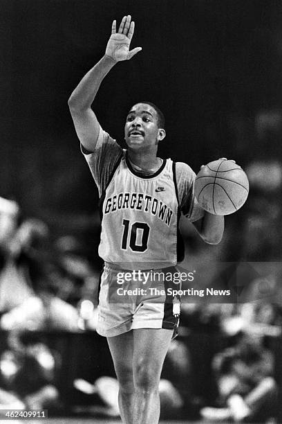 David Edwards of the Georgetown Hoyas circa 1990.