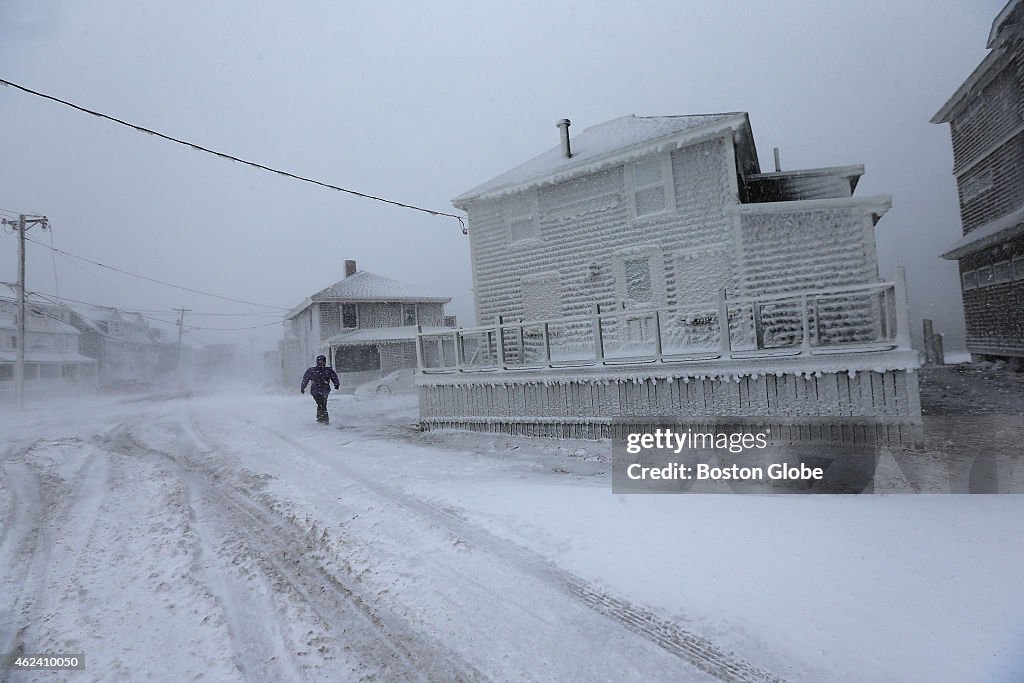 Blizzard Hits New England