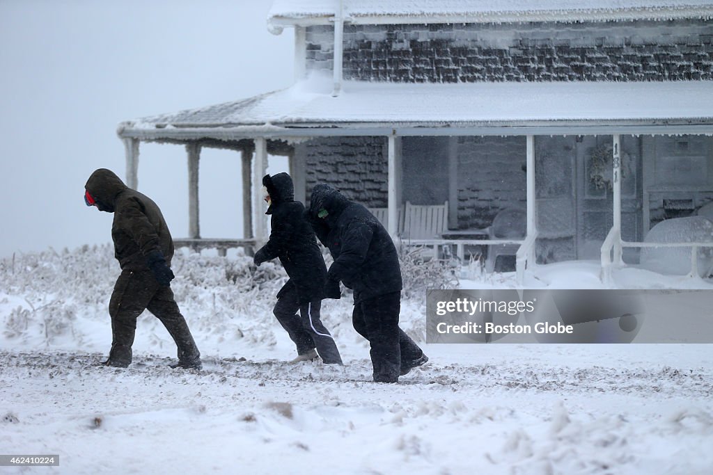 Blizzard Hits New England