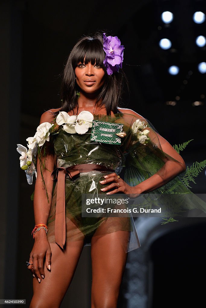 Jean Paul Gaultier : Runway - Paris Fashion Week - Haute Couture S/S 2015