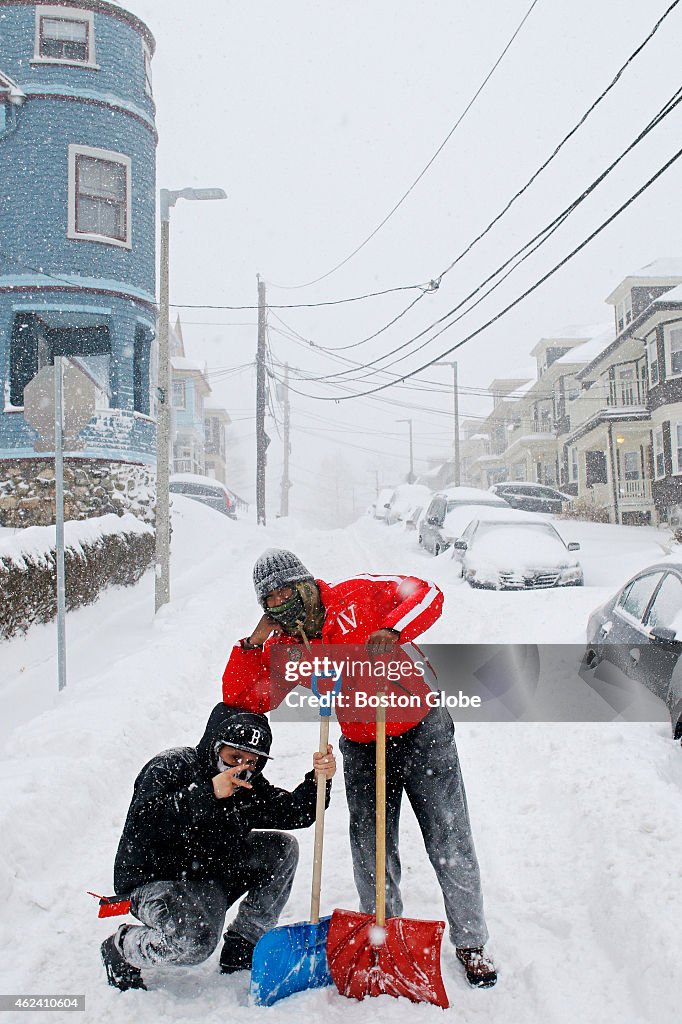 Blizzard Hits New England