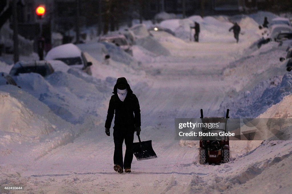 Blizzard Hits New England