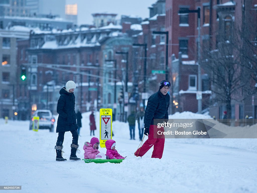 Blizzard Hits New England