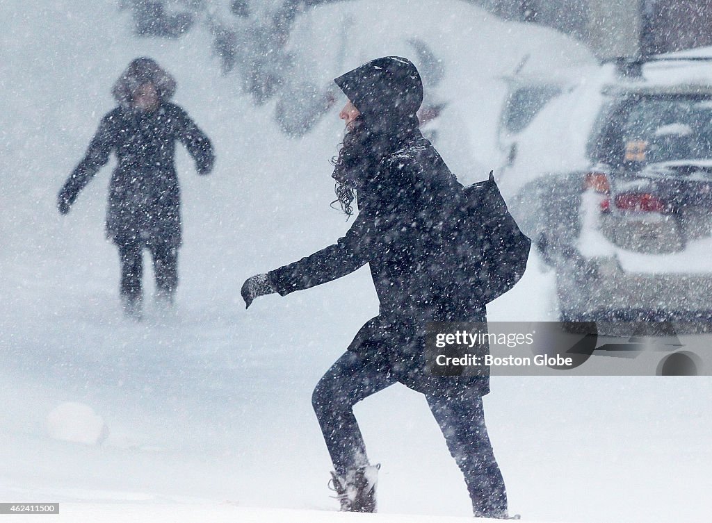 Blizzard Hits New England