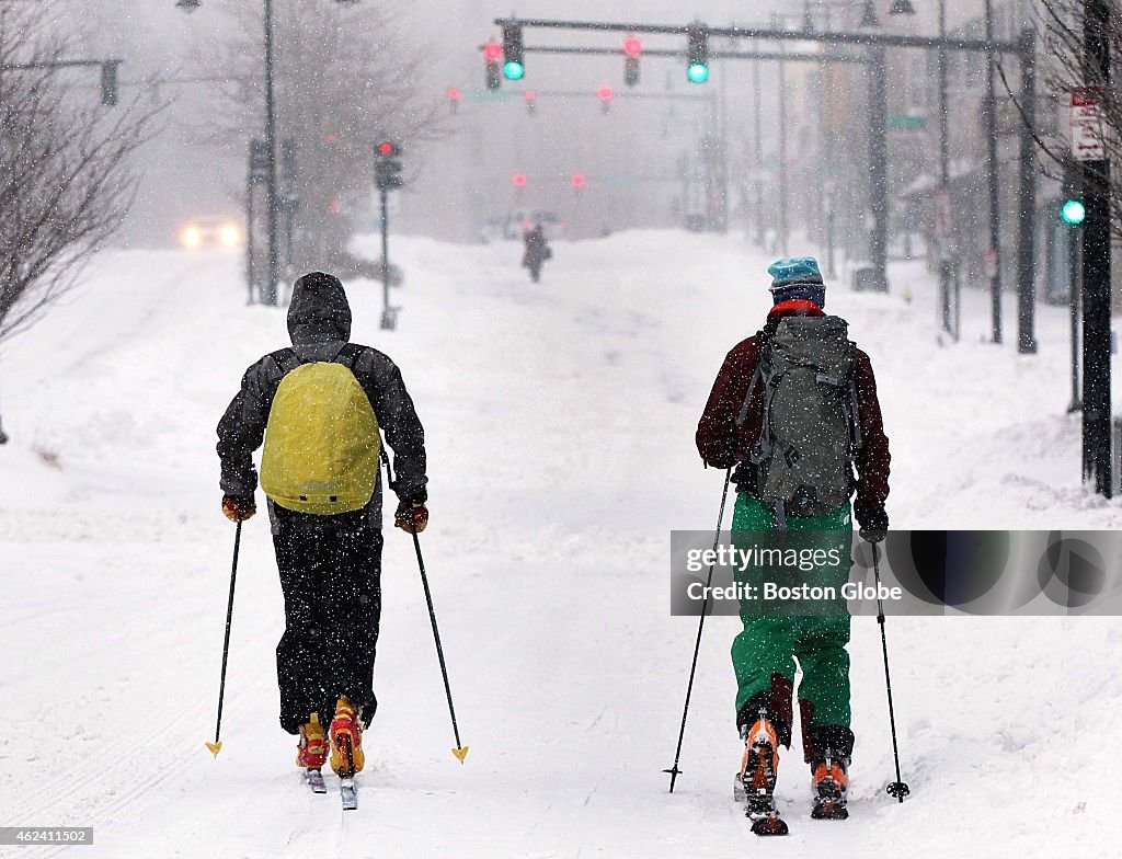 Blizzard Hits New England