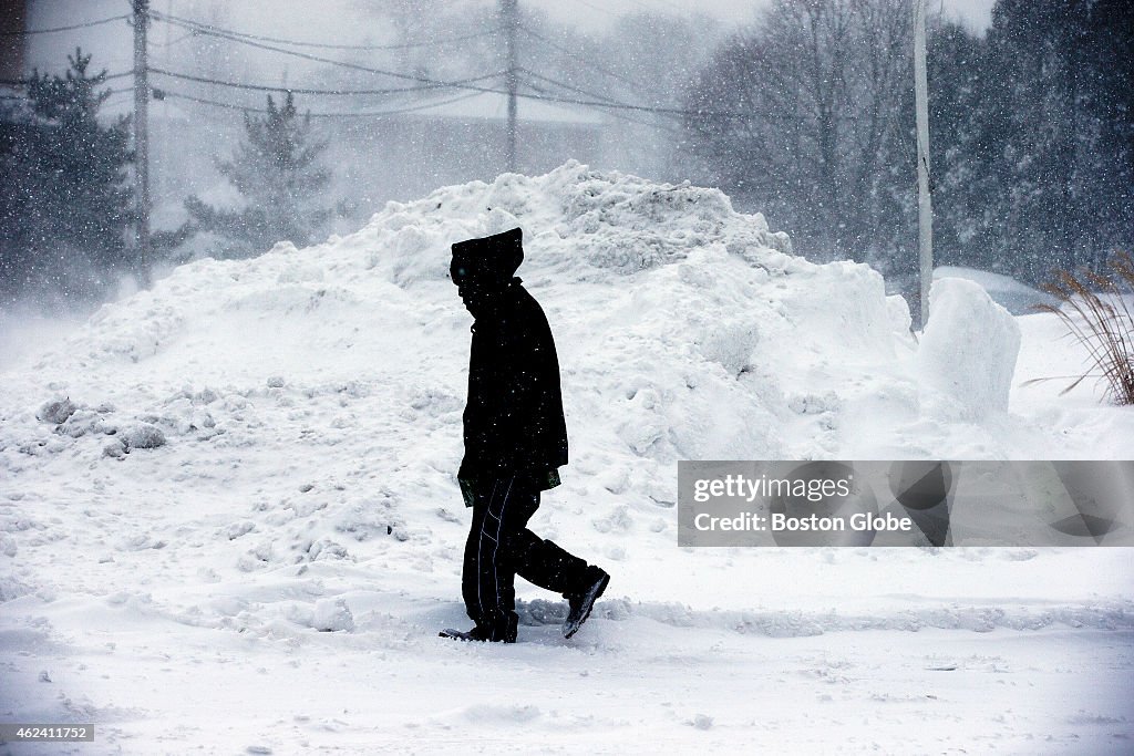 Blizzard Hits New England