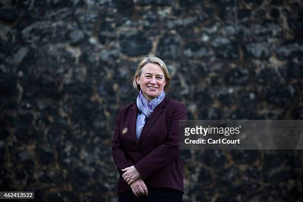 Natalie Bennett, the leader of the Green Party, poses for a photograph on January 28, 2015 in London, England. Prime Minister David Cameron has...