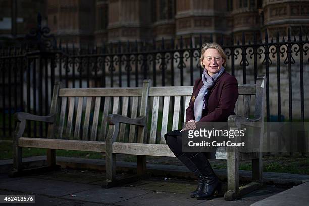 Natalie Bennett, the leader of the Green Party, poses for a photograph on January 28, 2015 in London, England. Prime Minister David Cameron has...