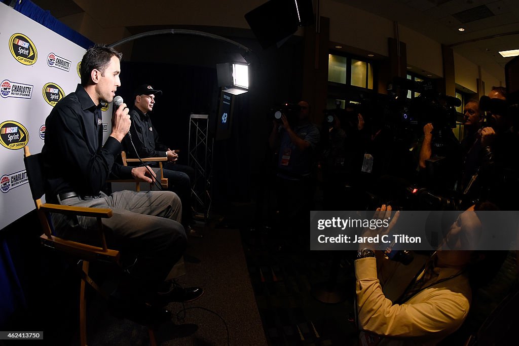 NASCAR Charlotte Motor Speedway Media Tour  - Day 3