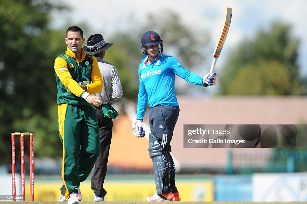 South Africa A v England Lions