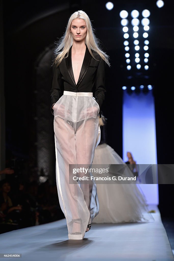 Jean Paul Gaultier : Runway - Paris Fashion Week - Haute Couture S/S 2015