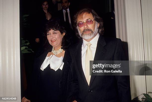 Television producer Esther Shapiro and husband television producer Richard Alan Shapiro attend the "Dynasty" Season Seven Wrap-Up Party on April 5,...